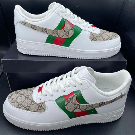 gucci air force ones for sale|custom made Gucci shoes.